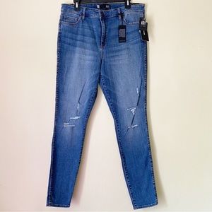 NWT KUT from the Kloth High Rise Mia Toothpick Skinny 14